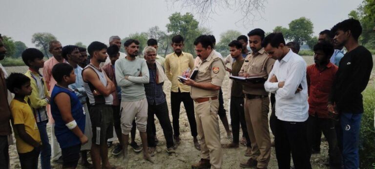 संभल-तीन दिन पूर्व मक्का की फ़सल की रखवाली करने गए किसान का मिला शव