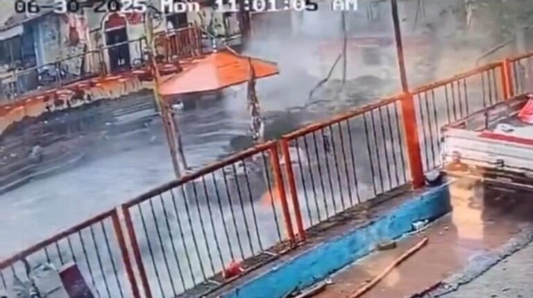 हरिद्वार-हरिद्वार में भूस्खलन से टूटा पौराणिक शिवलिंग