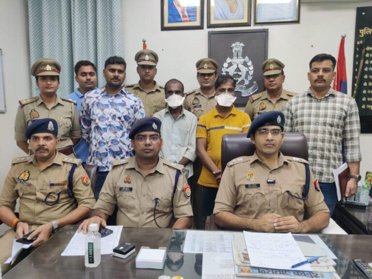 लखनऊ-पुलिस ने एक बड़ी कार्रवाई में दो शातिर बदमाशों को गिरफ्तार किया है