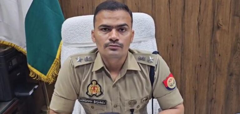 संभल-रात्रि में ड्रोन उड़ने के मामलों के मद्देनजर एसपी कृष्ण विश्नोई का बड़ा कदम