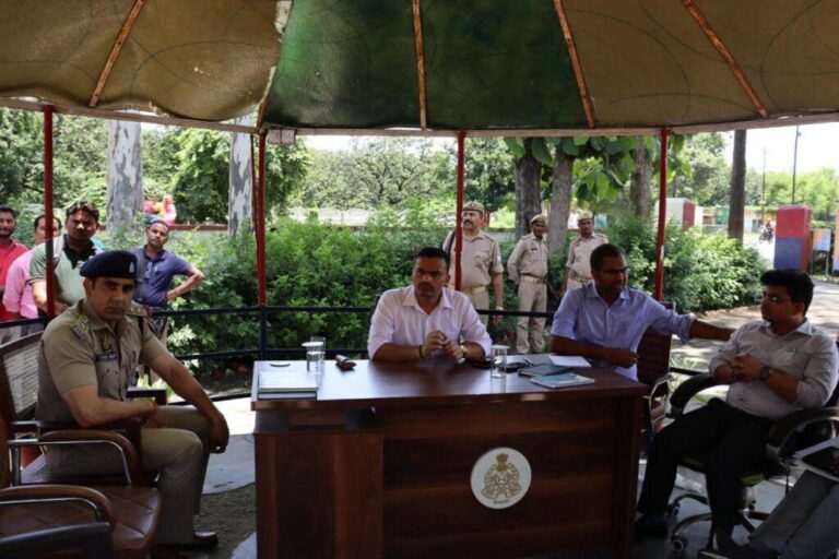 संभल-SP और ADM की अध्यक्षता में थाना बनियाठेर पर “थाना समाधान दिवस” का किया गया आयोजन