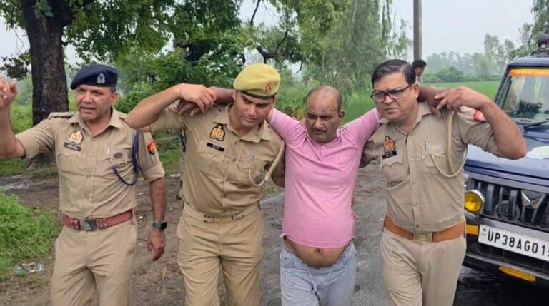संभल-असमोली थाना क्षेत्र में पुलिस और बदमाशों की मुठभेड़