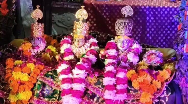 अयोध्या-रक्षाबंधन की पूर्व संध्या पर अयोध्या में झूलन उत्सव की धूम