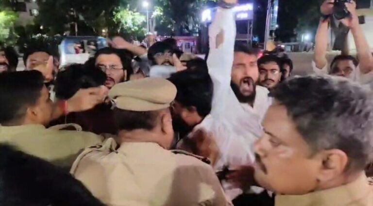 लखनऊ-Avbp के छात्रों ने मंत्री ओमप्रकाश राजभर के बयान का किया विरोध