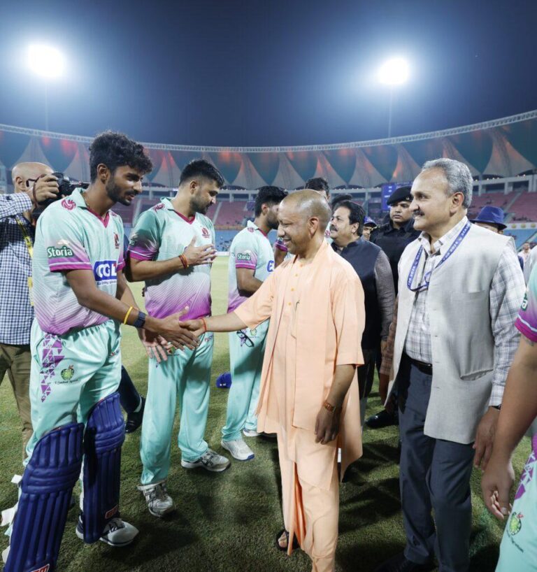 लखनऊ-UP T20 लीग का फाइनल मैच आज,इकाना स्टेडियम पहुंचे सीएम योगी